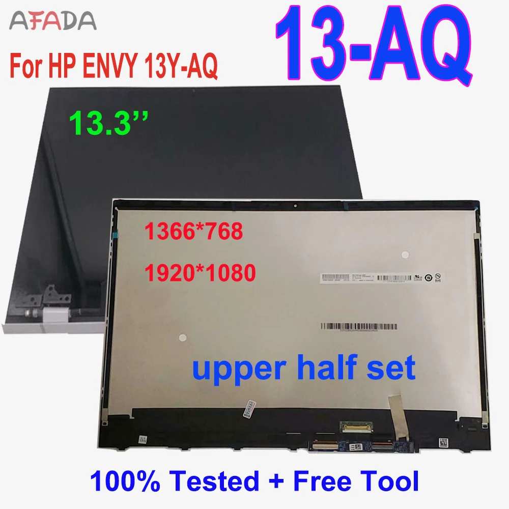 

ЖК-дисплей HP ENVY 13-AQ 13-aq0005nr 13-aq1025tu 13T-AQ000, фотодисплей с полными верхними частями