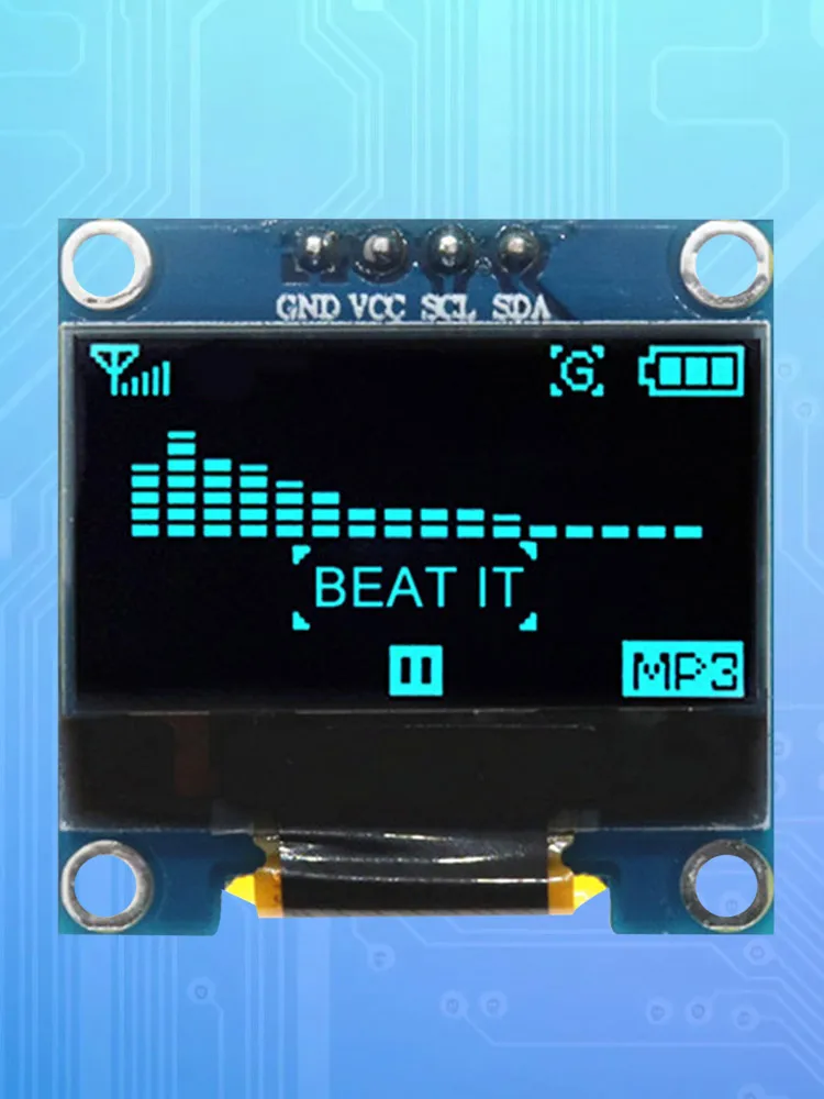 0.96 Inch OLED Display Module Low Consumption Embed Driver Screen Module LCD Screen Board Arduino STM32/2 MSP430 Series CSR IC