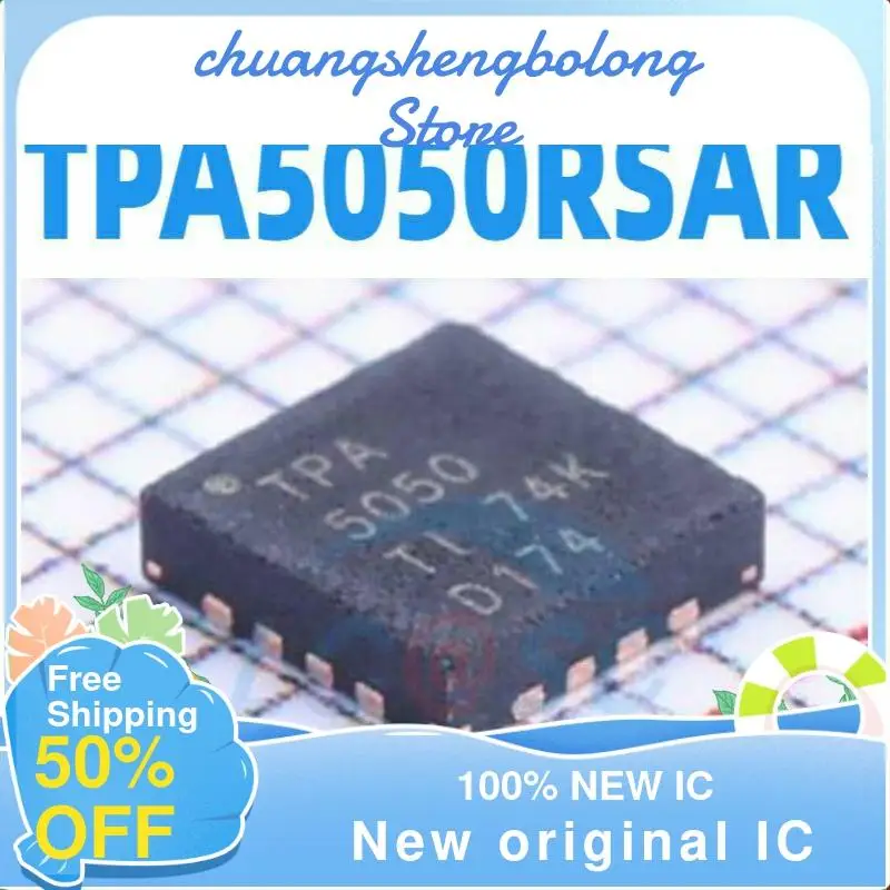 

5PCS TPA5050RSAR TPA5050 QFN16 New original IC