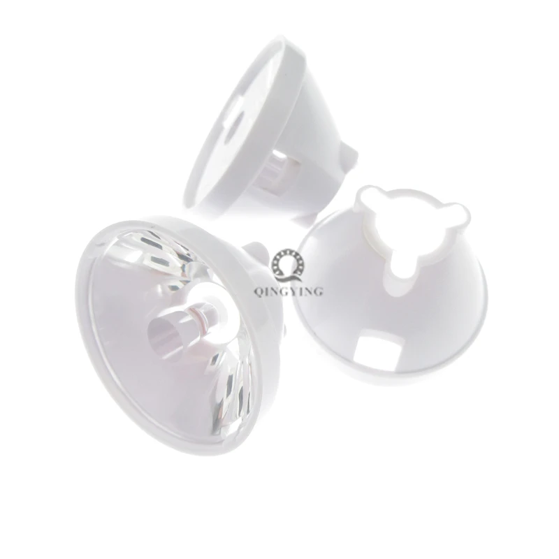 2pcs 36mm Optical Lens 2.5 3.5 Degree Lens Reflector Collimator With White Holder Super Small Angle LED lens New Arrival