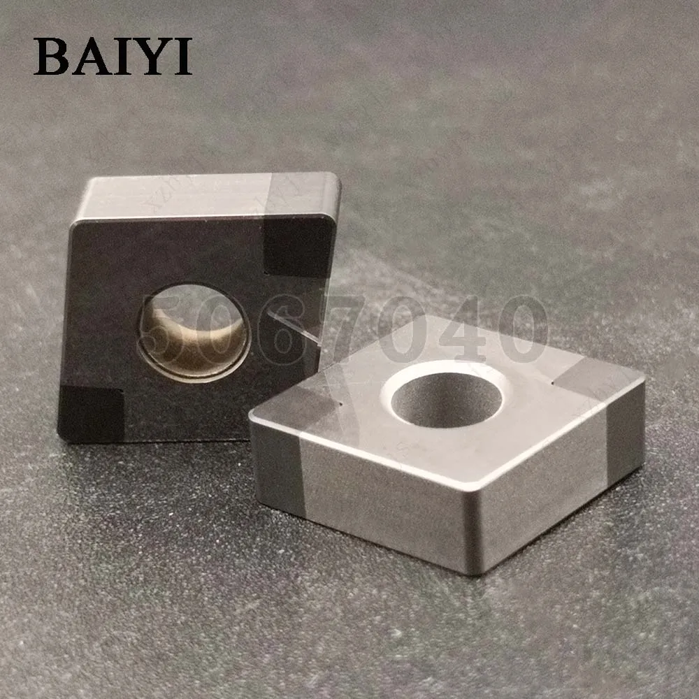 CNMG120404 CBN CNMG120408 CBN Insert CNMG brazed CBN lathe cutter For processing hardened steel Insert Lathe Turning Tool Cutter