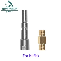 High Pressure Washer Snow Foam Lance Soap Bottle  Brass Adaptor For nilfisk kew Car Washer Accessory