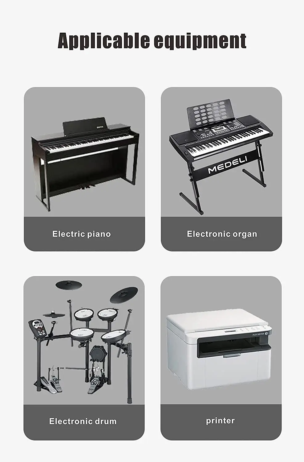 2 Chiếc USB C Nữ Đến Nam B USB Máy In Midi Adapter Tương Thích Với Máy In MIDI Eectric Đàn Piano Bộ Tổng Hợp Micro máy Tính Xách Tay