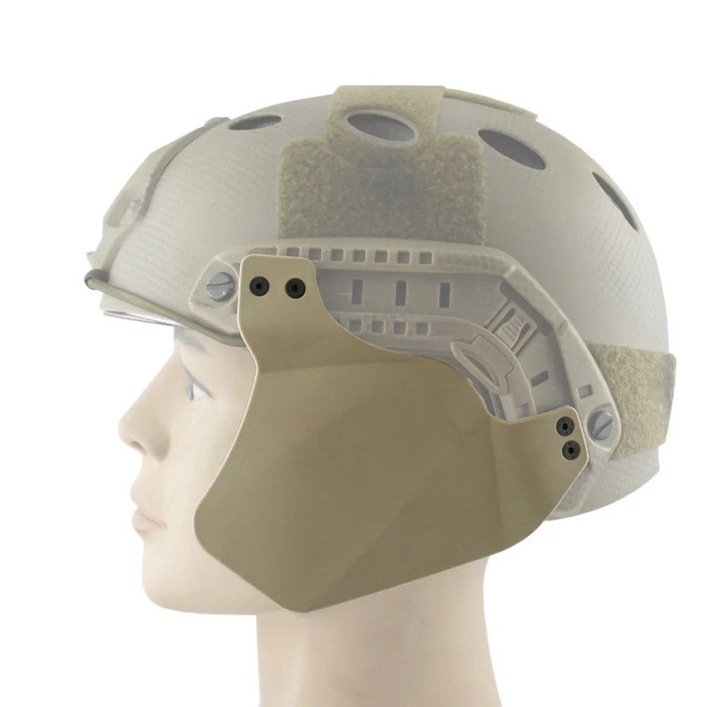 VULPO Tactical Airsoft Helm Seite Abdeckung Ohr Schutz Abdeckung Helm Ohrenschützer Für SCHNELLE MICH ACH Helm Zubehör