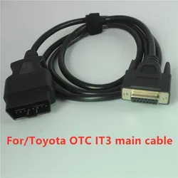 Acheheng Auto-OBDII-Kabel für TOYOTA OTC Techstream GTS OTC VIM OBD-Scanner OTC-Scanner für Toyota IT3 Haupt-OBD2 16-poliges Kabel