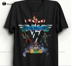 Van Halen Ii Tour Concert T-Shirt Gift For Fan Unisex Size Xs-5Xl Hot New Mens Shirts Short Sleeve Custom Aldult Teen Unisex