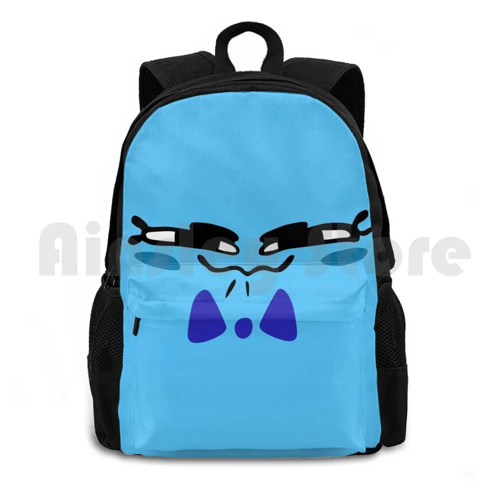 Snipperclips Blue Outdoor Hiking Backpack Waterproof Camping Travel Snip Snipper Snippers Clip Clips Ah Achievement Hunter