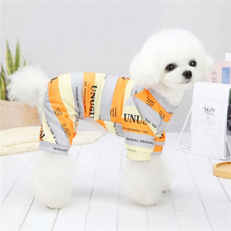 Pet Dog Sweet Jumpsuit PajamaPuppy Sleepingwear Clothing Chihuahua Pug Pyjama Clothes Pet Dog Costumes for Small Dog