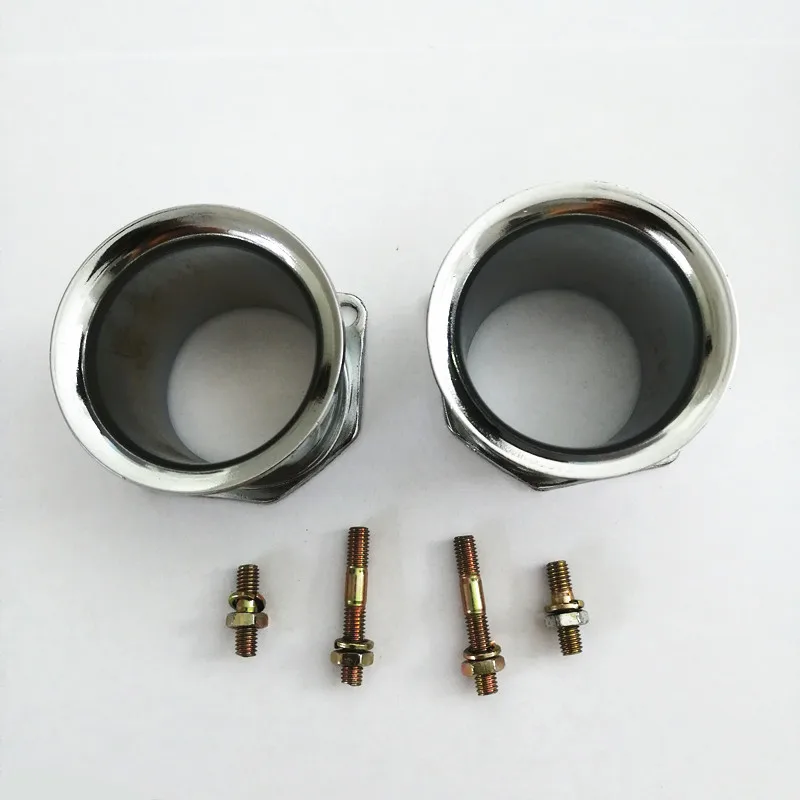 Chrome air horns replacement for Solex Dellorto Weber EMPI IDF 40 44 48 IDF 40idf 44idf 48idf  Carburetor
