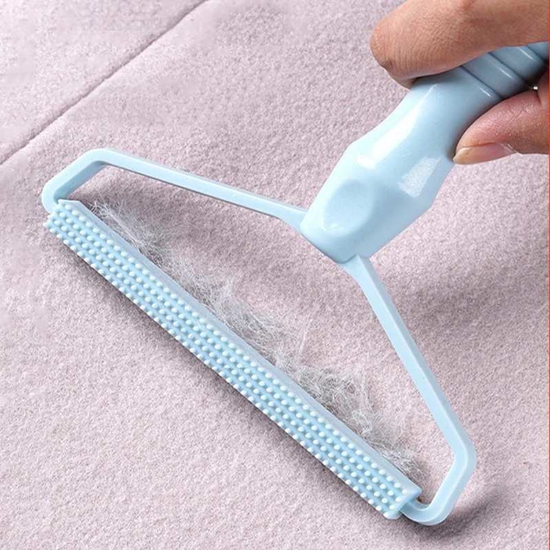 Portable Hair Remover Manual Clothes Lint Remover Fuzz Babric Shaver Brush Double Side Hair Cleaning Tool for Woven Coat Carpet