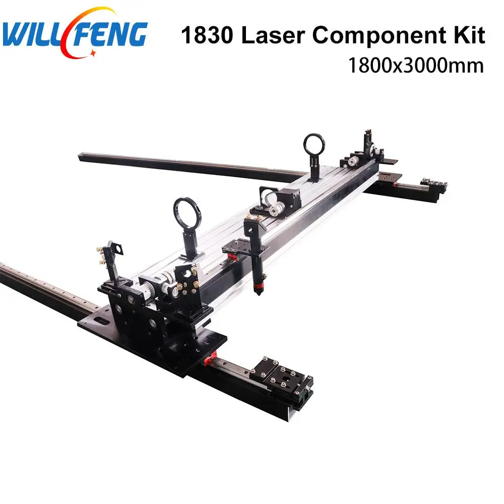 Will Feng 1800x3000mm Metal Mechanical Kit Parts Set DIY Hg20 Linear Guide Rail Kit Assemble CNC 1830 Co2 Laser Cut Bed Machine