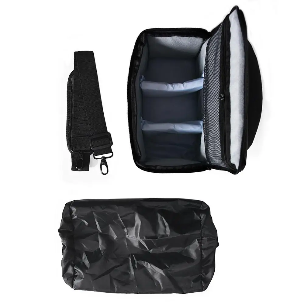 Waterproof Nylon Anti-Vibration Shoulder Crossbody DSLR Camera Bag For Sony Lens Pouch Bag Canon Nikon B500 P900 D90 D750 D7000