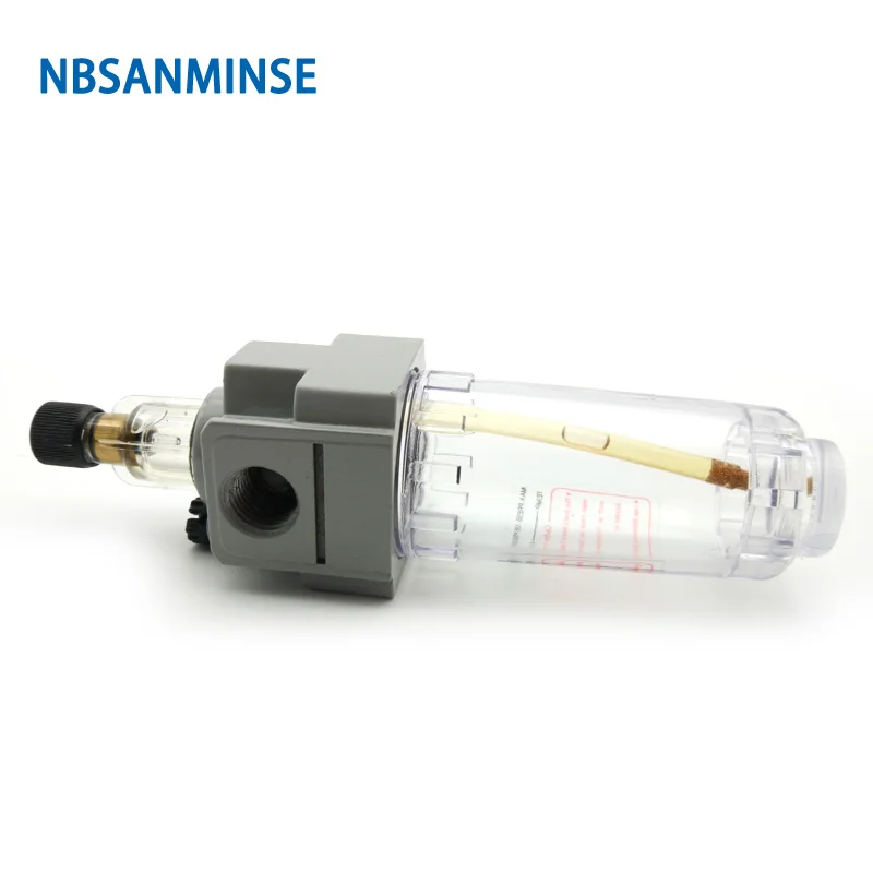 Unidades de preparação de ar 1/8 1/4 3/8 1/2 3/4 1 AL 2000 Equipamento de fonte de ar lubrificador SMC Tipo FRL Peças de compressor de ar Sanmin