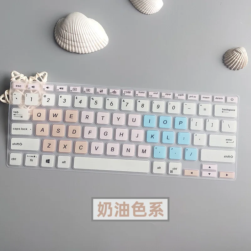 14 polegadas capa de teclado portátil para asus vivobook14 2021 intel core 14 polegadas notebook teclado filme x415 película protetora membrana