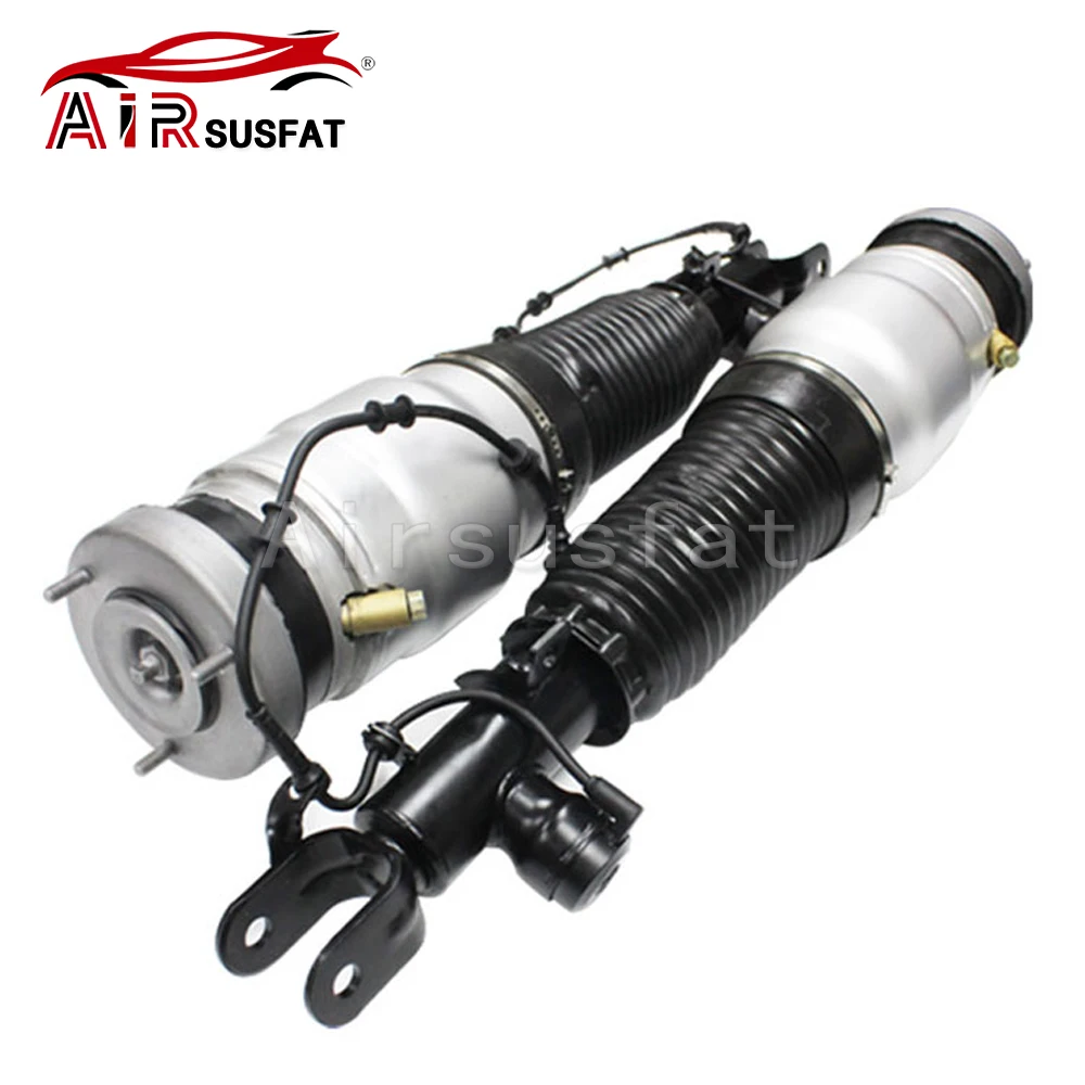 4pcs Front Air Damper Suspension Shock Strut + Rear Air Spring Bag For Hyundai Equus Genesis 54605-3N505 54606-3N505 55350-3M501