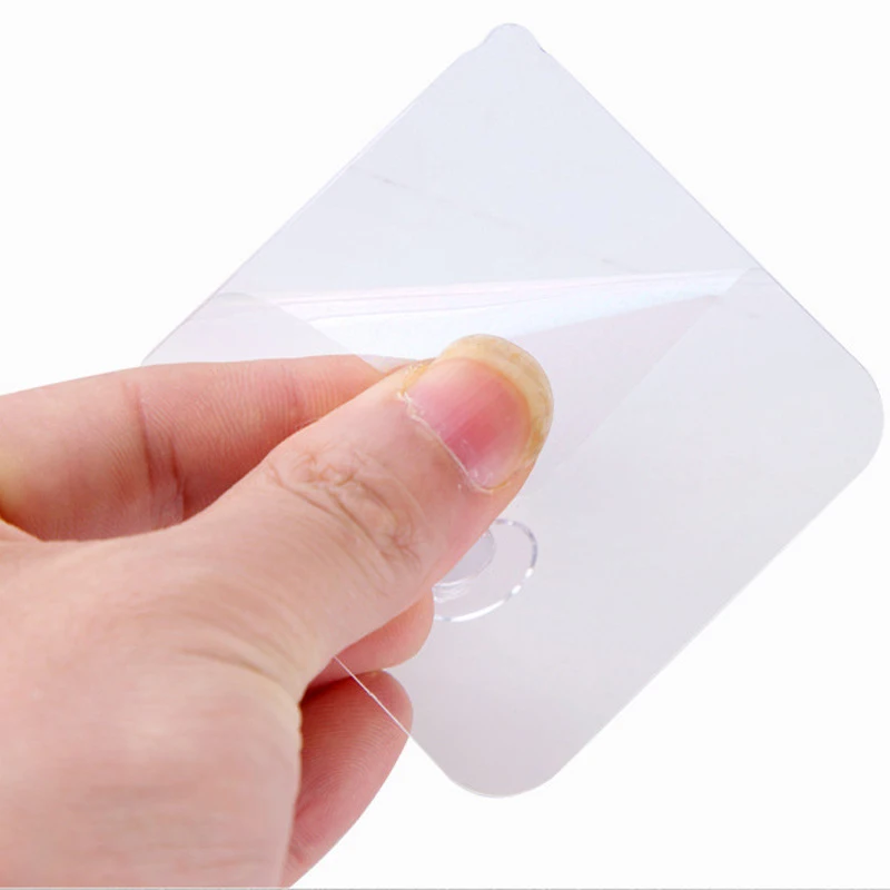 Transparent Plug Wall hook Kitchen Wall Strong Adhesive Door Wall Hangers Hooks Suction Heavy Load Rack Cup Sucker for Kitchen