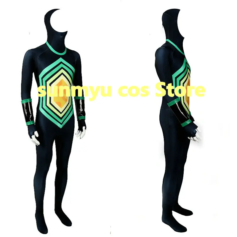 Bakuryuu Sentai Abaranger The Barmia Soldiers Baamia-hei Bad Soliders Black Bodysuits Cosplay Costume,Custom Size Halloween