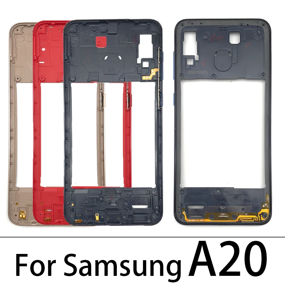 Carcasa de Marco medio para móvil, piezas de repuesto para Samsung A51, A515, A515F, A71, A715, A715F, A20, A50, novedad