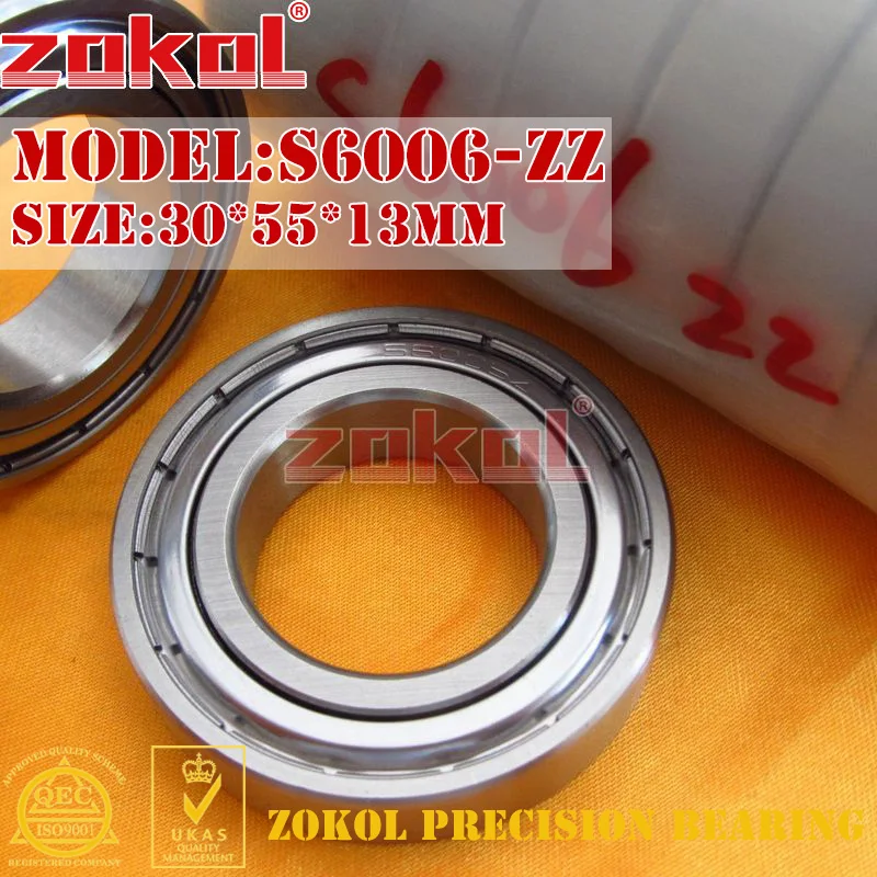 1/20Pcs 304/440 Stainless Steel Ball Bearing S6000 S6001 S6002 S6003 S6004 S6005 S6006 S6007 S6008 ZZ Z