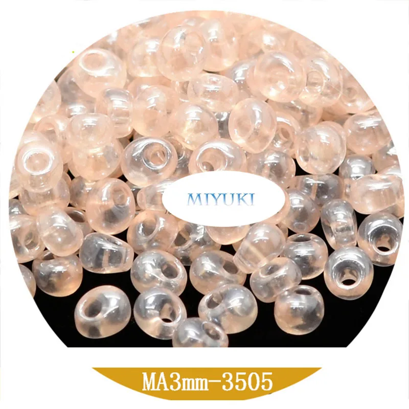 Japan Imported Miyuki  Ma3mm Drops 16 Colors Light Color Handmade DIY Loose Beads 5g