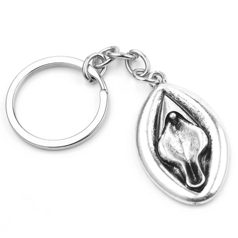 Sexy Metal Carving Personalize To Attract Gifts To Hang The Female Genital Key Chain Female Genital Gift Jewelry Car Key Chain