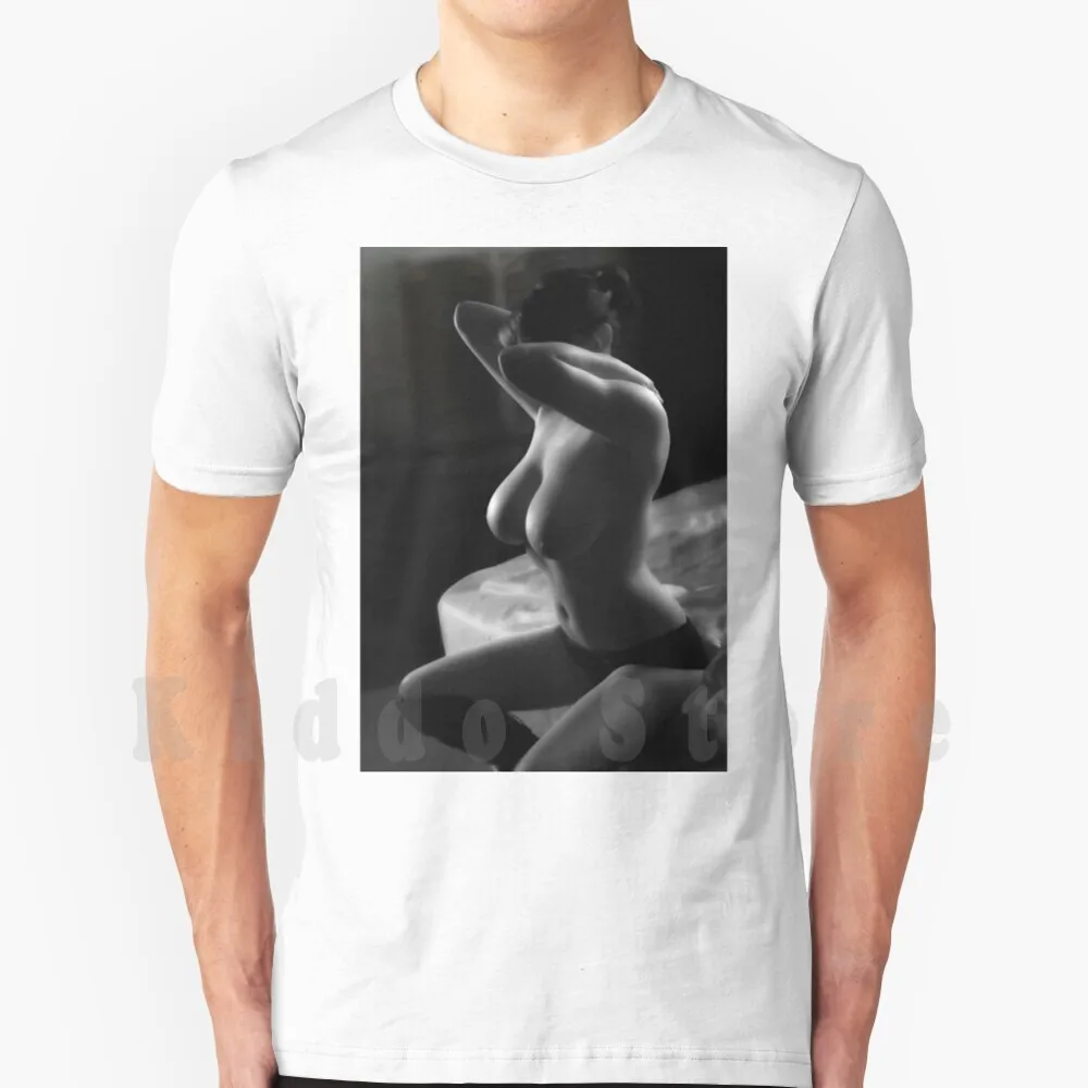 T Shirt Print For Men Cotton New Cool Tee Female Figure Fine Art Erotic Erotic Scape Silhouette Womens Bodyscape Art Boudoir