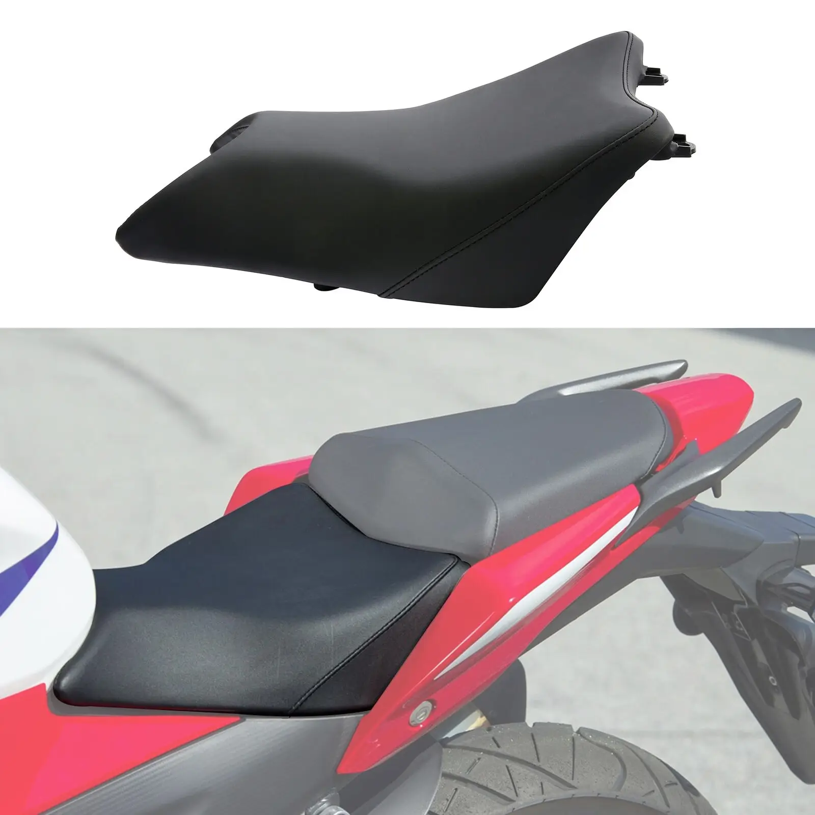 Motorcycle Front Rider Driver Seat Cushion For Honda CBR300R CBR 300 R 2015-2022 16 17 18 19 2020 2021 black