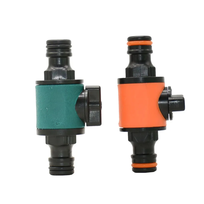 

Garden Tap 5/8" Car Wash Hose Irrigation Valve Mini Valve Quick Connector Hose Waterstop Connectors 1Pcs