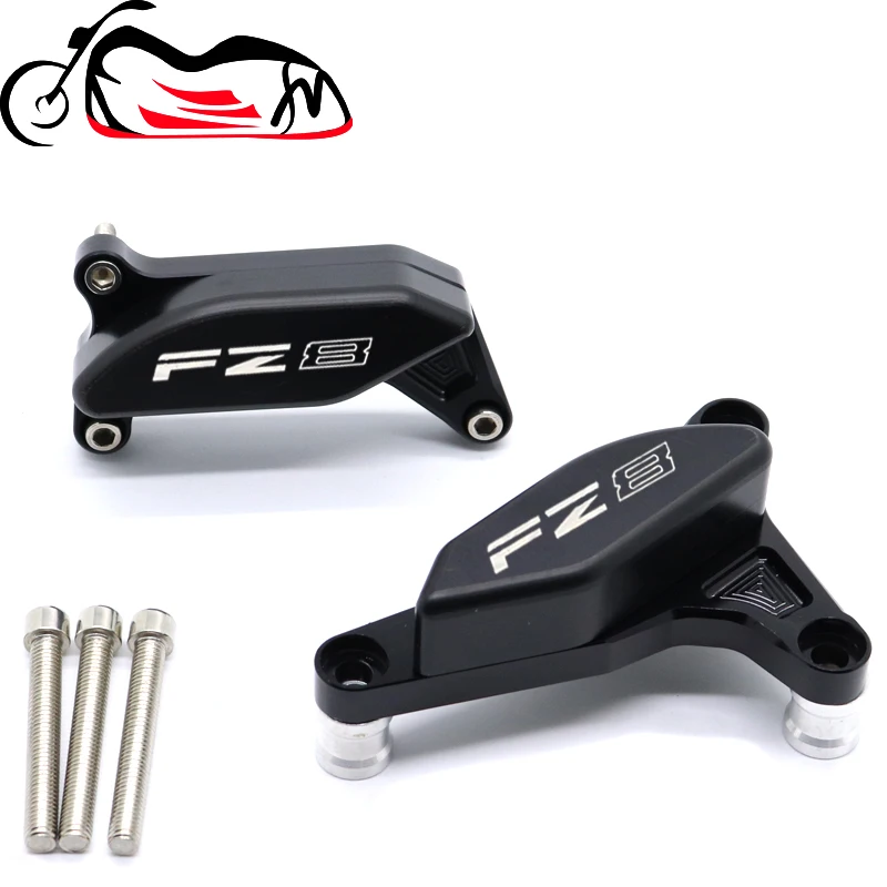 Engine Case Slider Crash Protector For YAMAHA FZ-8 FZ8 Fazer 2010-2014 11 12 13 Motorcycle Accessories Guard Cover Left & Right