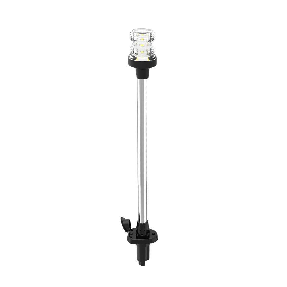 Linterna Led para barco, y 12V luz redonda de 600mm, visibilidad, 3NM