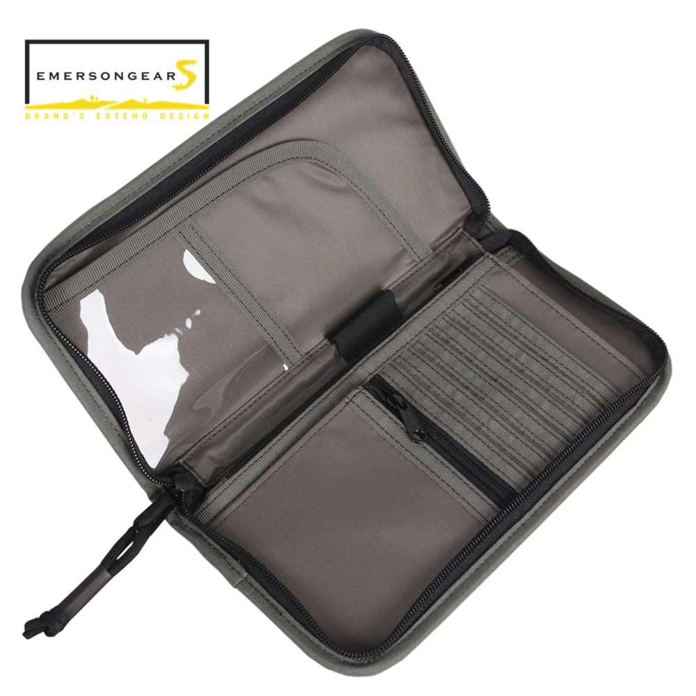 Cartera táctica impermeable nailon – Bolsillo documentos y pasaporte - imagen 2