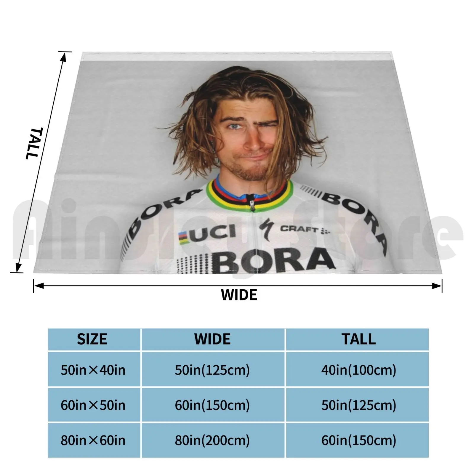 Blanket Fashion Custom Tour Mountain Bike Cycling Slovakia Sagan Peter No Peter No Tour