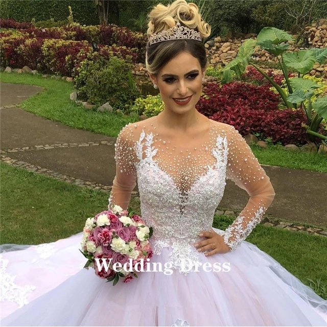 Aliexpress trajes de novia shops