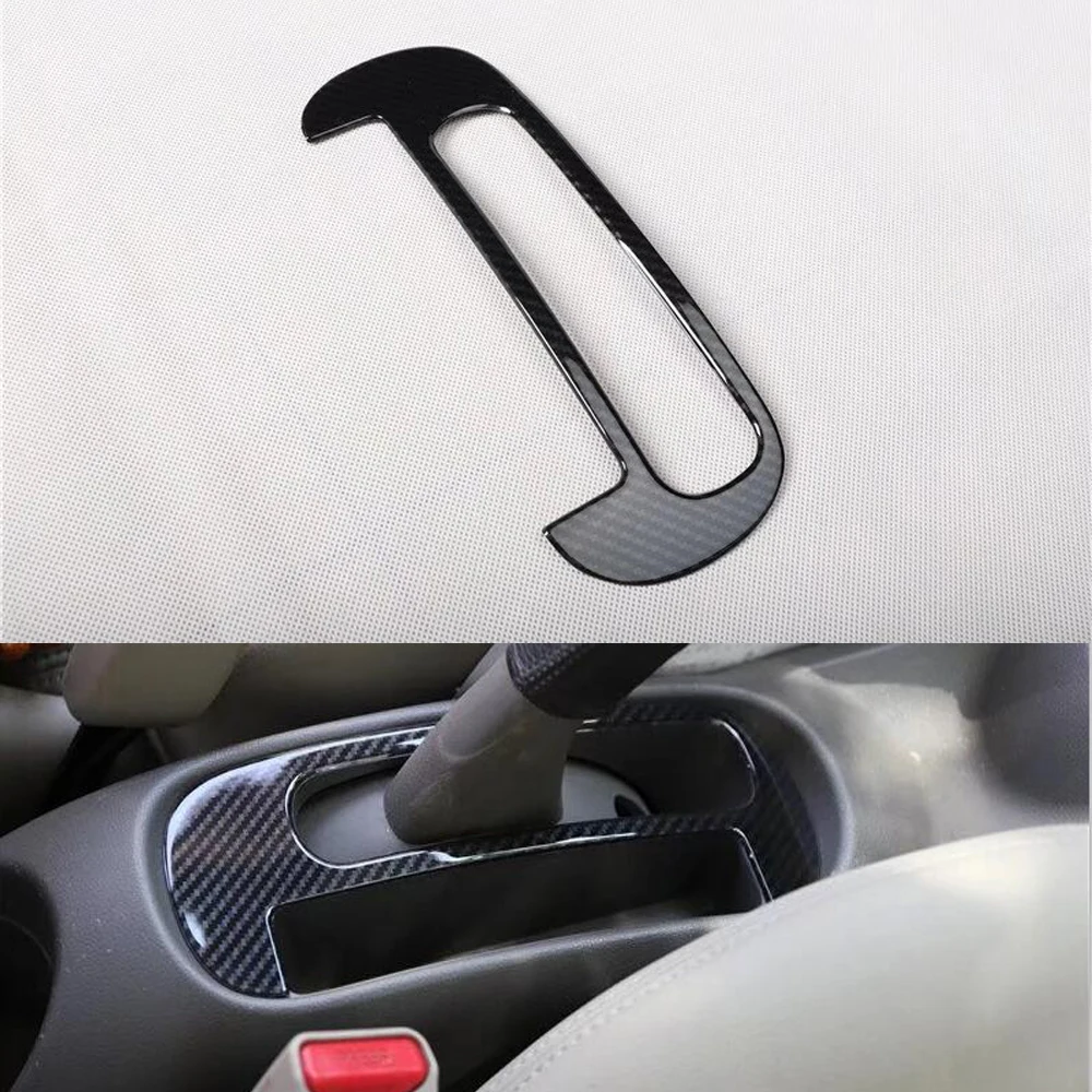 Car Hand Brake Panel Frame Trim Styling For Nissan Sunny 2014 2015 2016 Left Hand Drive Interior Auto Molding Accessory