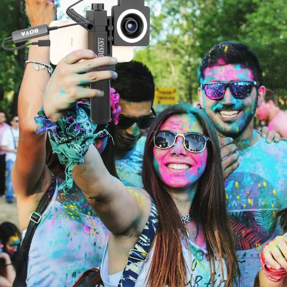 BOYA 35C-L/USB C ไมโครโฟนอะแดปเตอร์เสียง3.5มม.TRS To Lightning Type-C สำหรับ iPhone โทรศัพท์มือถือ PC Android IOS สตรีมมิ่ง Youtube