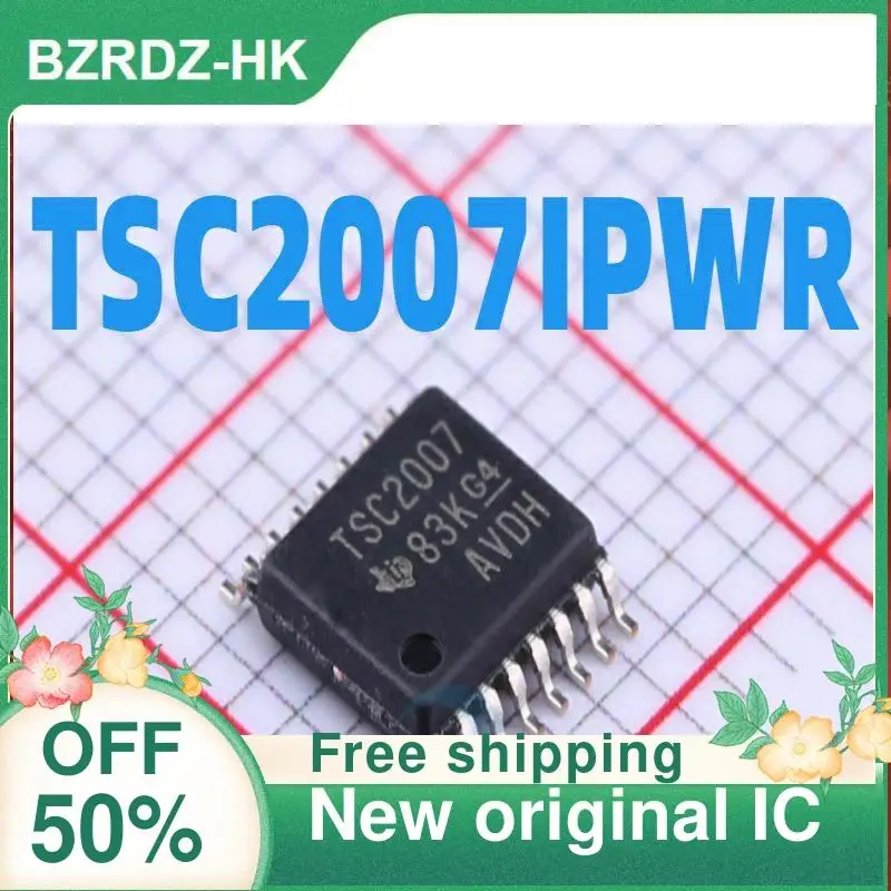 

10PCS TSC2007IPWR TSSOP16 TSC2007 New original IC