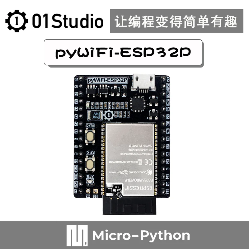 

Pywifi - esp32p (8m RAM) micro Python Internet of things WiFi learning development board lvgl