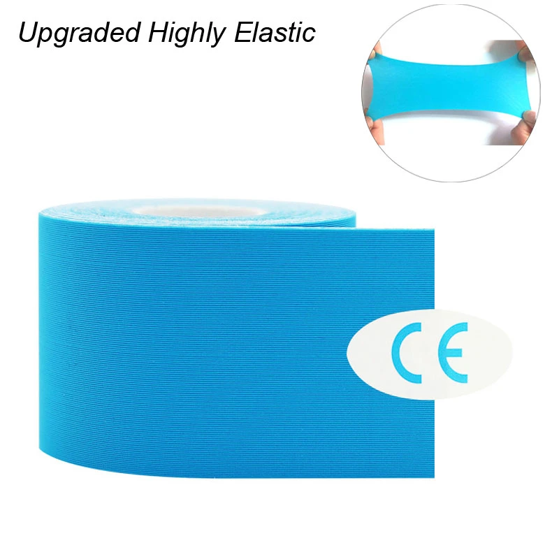 Upgraded Highly Elastic Sport Tape Knee Protector Self Adhesive Cotton Kinesio Tape Elastoplast Bandage Tape Kinesiology Muscle