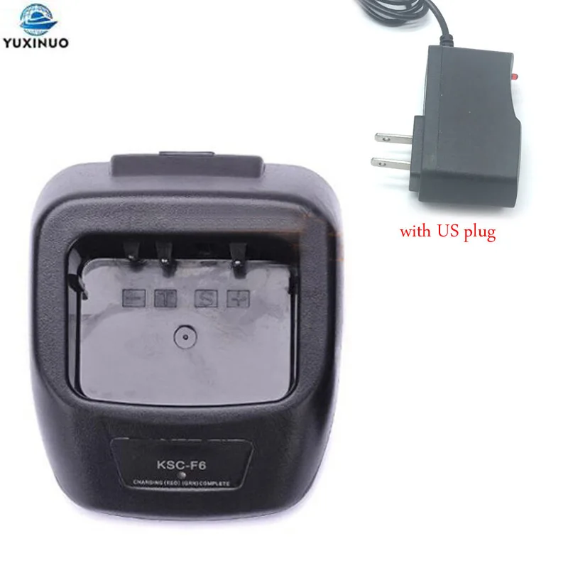 KSC-F6 Desktop Battery Charger For Kenwood Radio TH-F6A TH-F6 TH-F7 TH-F7E TH-F7A Walkie Talkie PB-42L PB42L Battery Charging