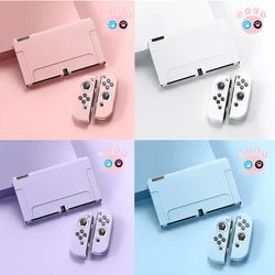 Für Nintendo Schalter OLED Zubehör Schutzhülle NS Spiel Host Konsole TPU All-inclusive-Soft Cover Schutz Fall Pouch