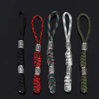 15公分鑰匙刀掛繩幸運飾品配件鑰匙圈降落傘繩鑰匙圈汽車鑰匙圈吊墜符文珠 6 最佳銷售 掛繩刀 - №2