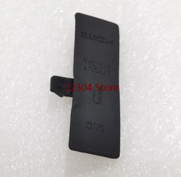 1pc interface tampão usb/hdmi av dentro/vídeo para fora porta de borracha capa pele do porto para canon eos 550d-preto durável e longa vida útil