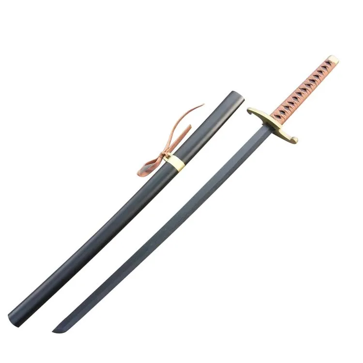 

[Funny] 104cm Cosplay Anime Bleach weapon Ulquiorra Cifer wooden Sword model Costume party Anime show Japan samurai sword gift