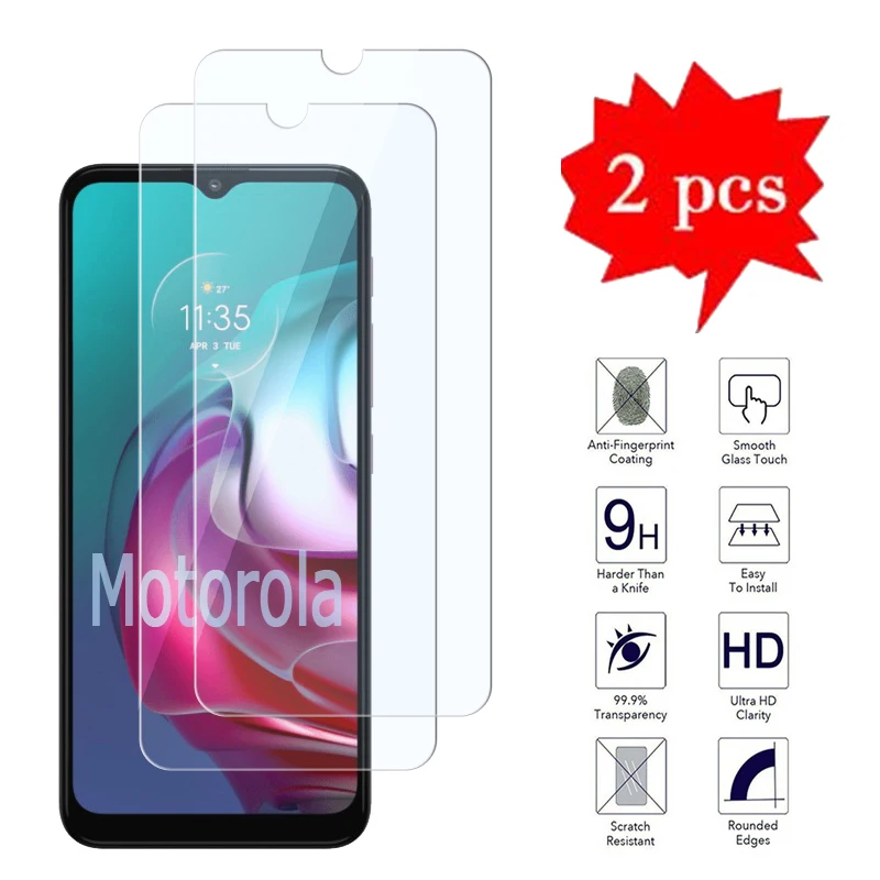 

2-1Pcs Cover For Motorola Moto G30 G10 G9 G7 G8 Play Plus Power Lite Glass Protector Film For Motorola G10 G9 G8 G7 G30 HD Glass