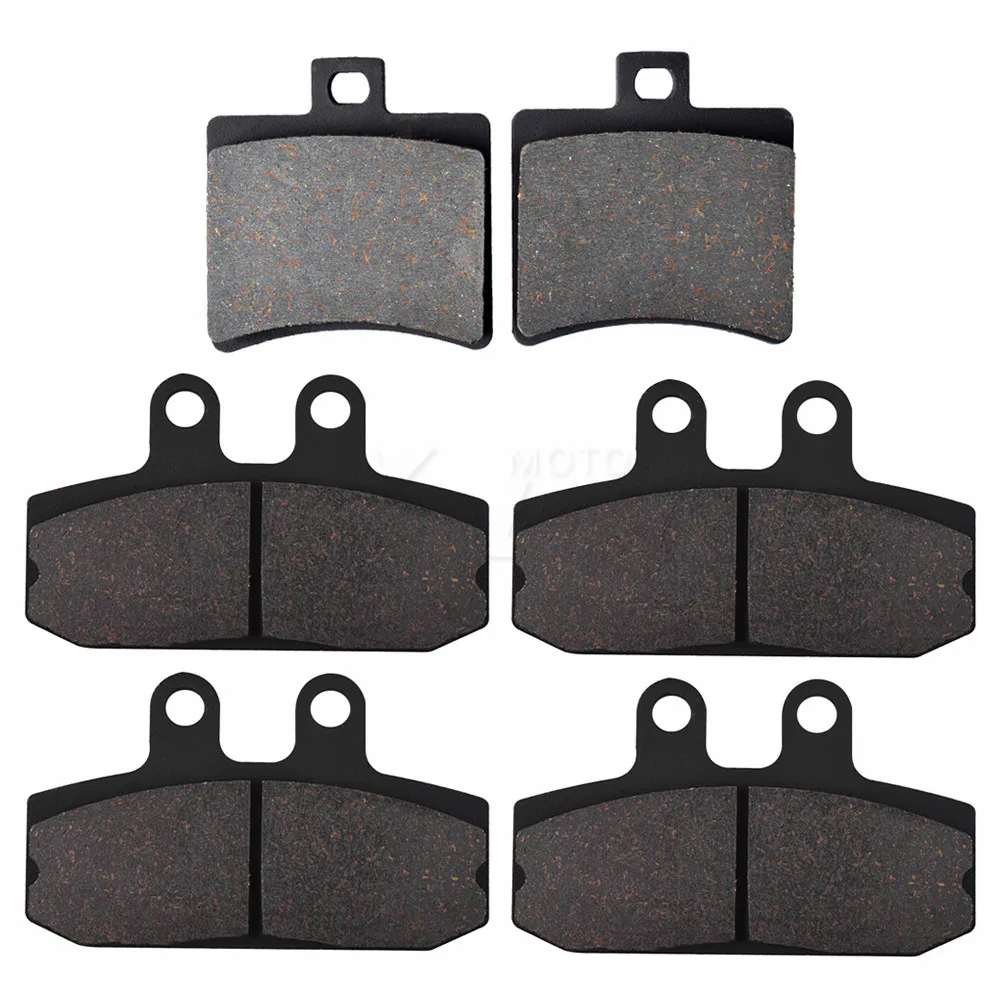 For APRILIA Atlantic 500 2002-2004 Scarabeo 500 / 500 ABS 2003-2006 Scarabeo 500 Light 2006 Motorcycle Front Rear Brake Pads