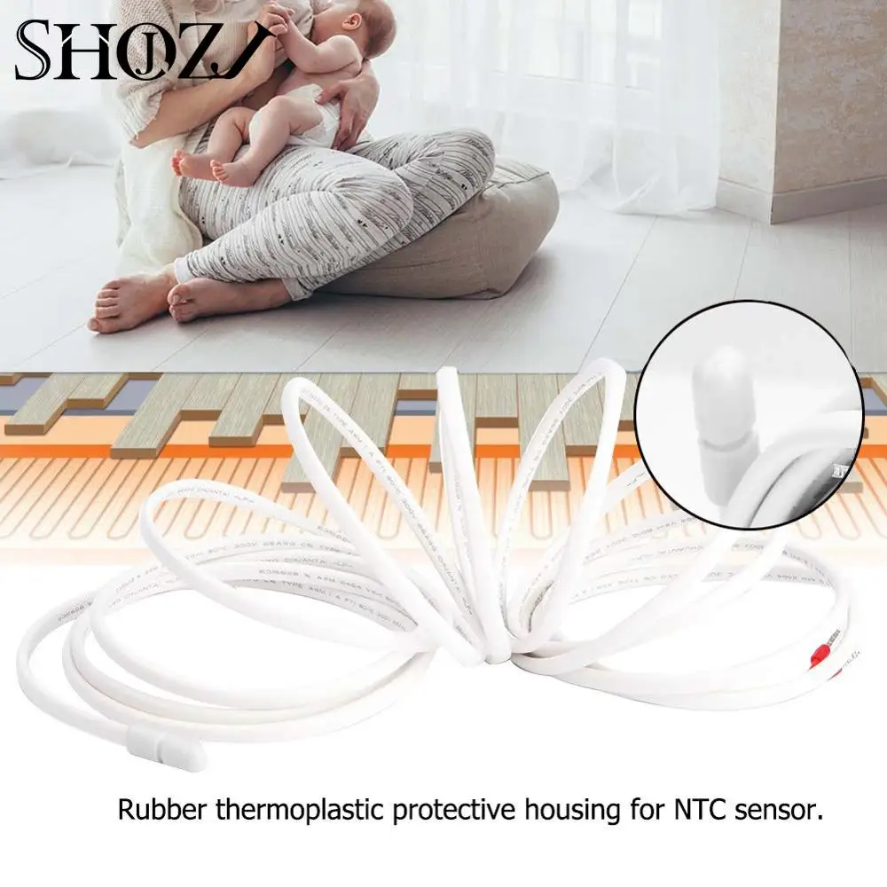 Indoor/outdoor 3 Meter 10k Cable Floor Heating Sensor Waterproof Probe for Measure Temperature Thermostat