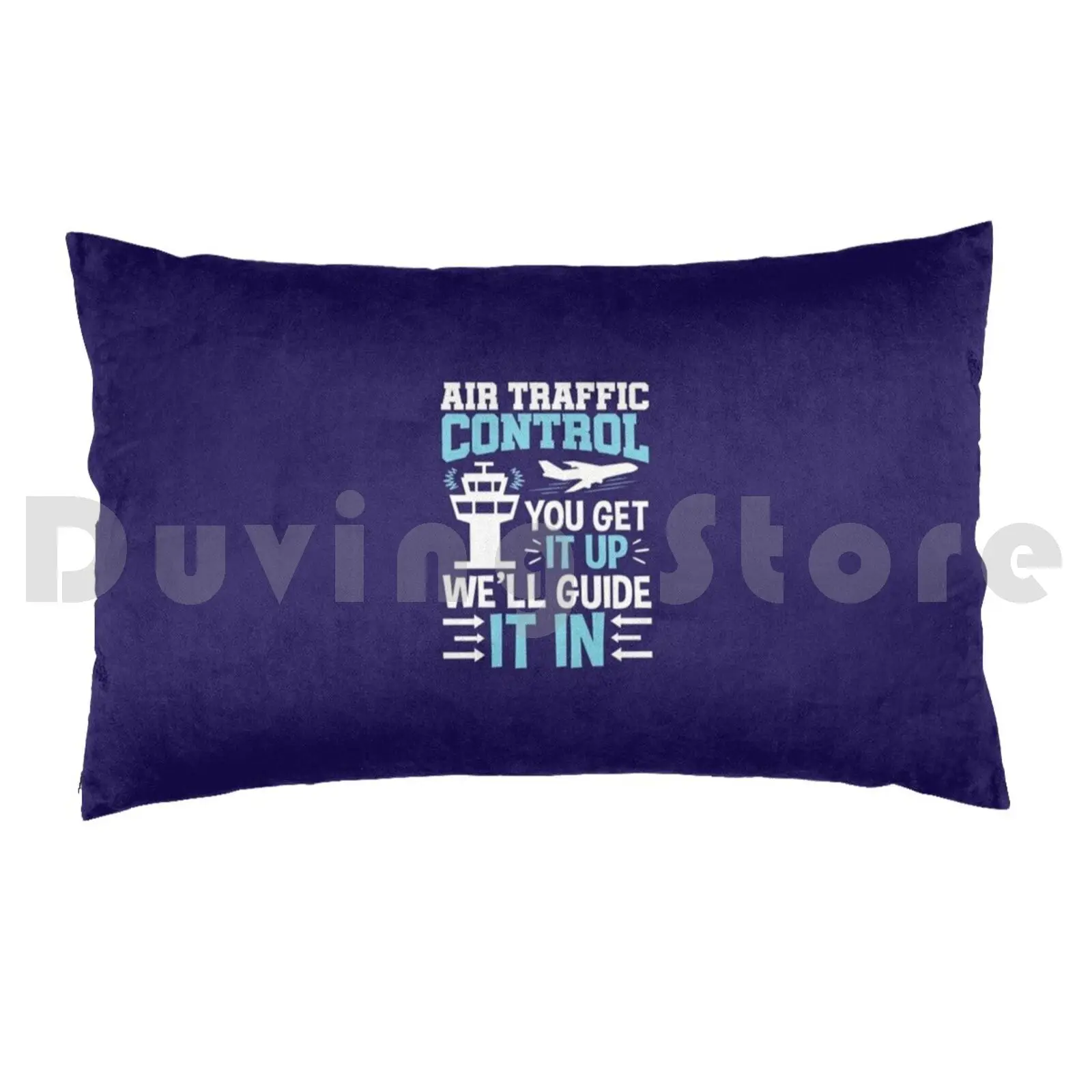 Air Traffic Controller Funny Quote Gifts Pillow Case 20*30 Inch Funny Occupation Air Traffic Controllers