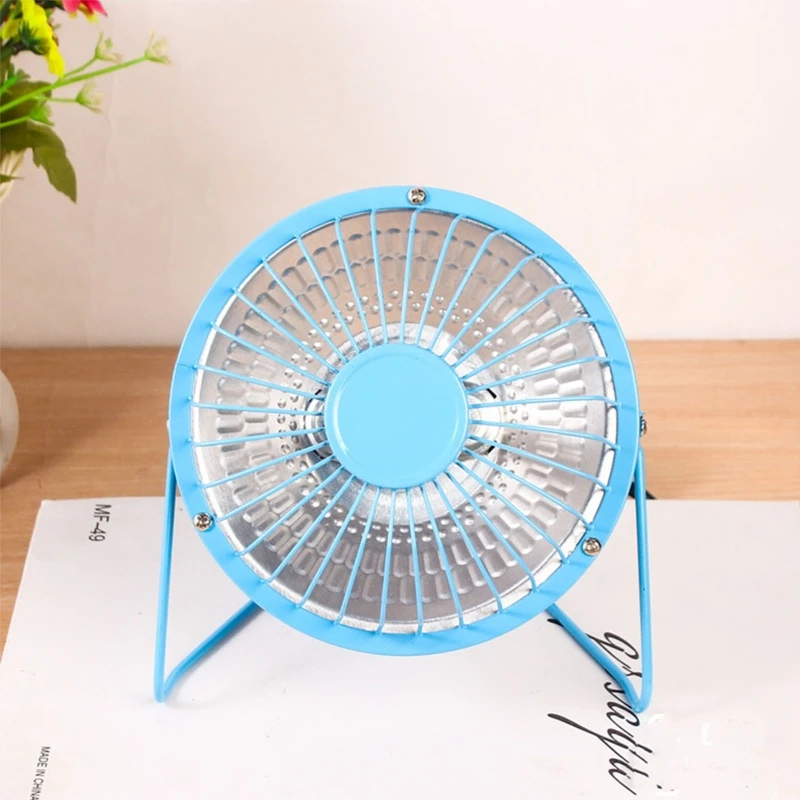 220V Quartz Tube Space Heater Portable Quiet Electric Heater Desk Heater Fan for Office Home Whole Room, Black/Blue/Pink