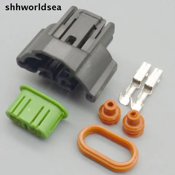 

worldgolden 5/30/100sets 2Pin Auto connector,Auto lamp holder for H11,M6 fog lamps plug for Toyota,Mazda,Honda etc