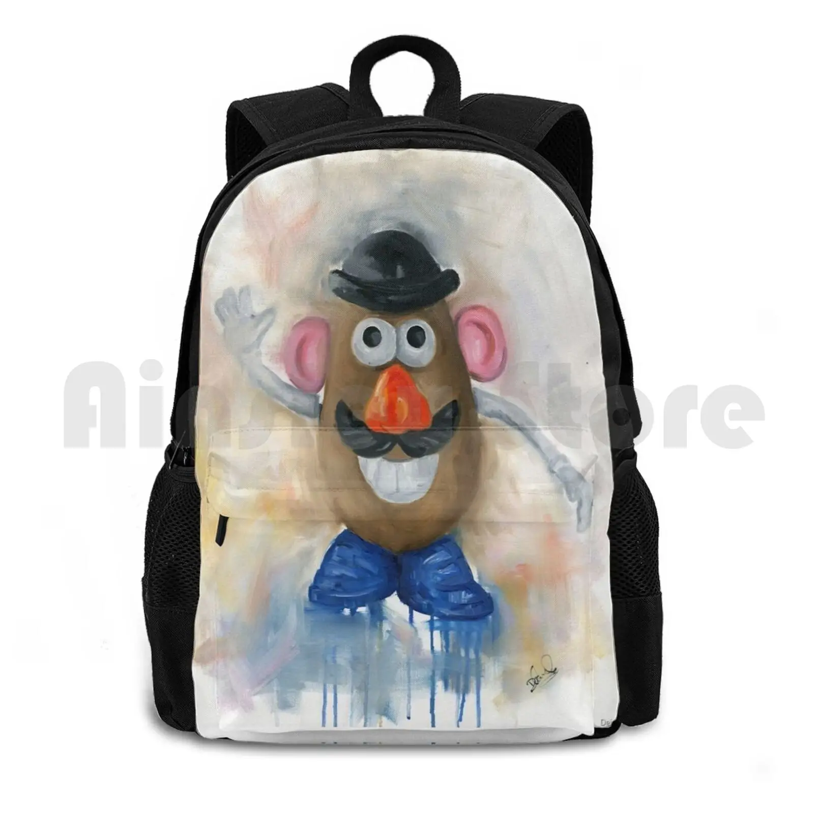 

Mr Potato Head-Vintage Nostalgia Outdoor Hiking Backpack Riding Climbing Sports Bag Vintage Nostalgia Childrens Toys Playtime